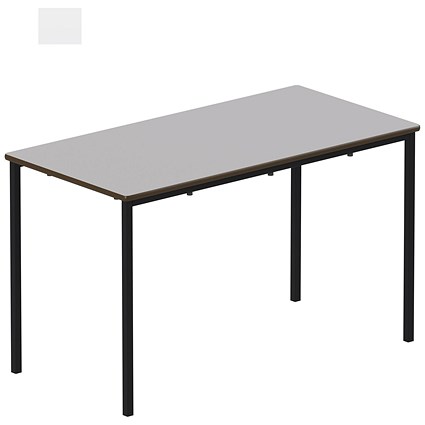 Titan Fully Welded Frame Table 1100x550x460mm Grey/Black