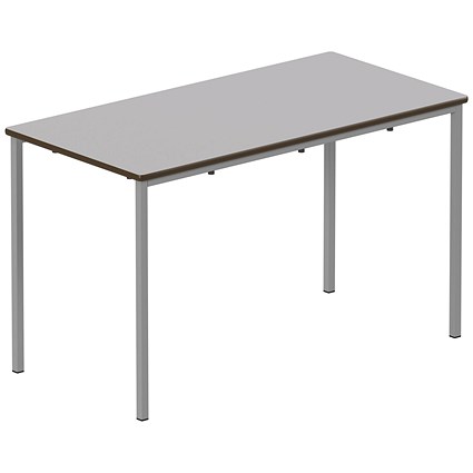 Titan Fully Welded Frame Table 1100x550x460mm Grey
