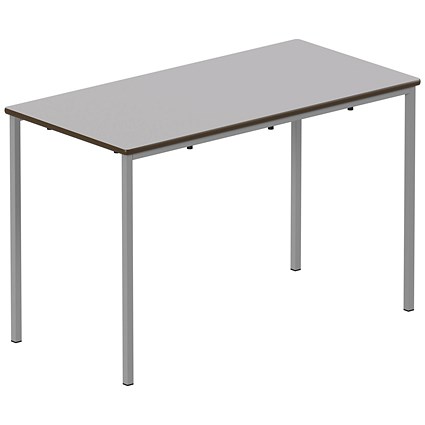 Titan Fully Welded Frame Table 1100x550x590mm Grey
