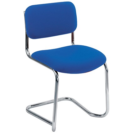Arista Cantilever Meeting Chair Blue