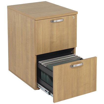 Avior Foolscap Filing Cabinet 2 Drawer Ash Paperstone