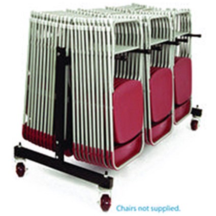 Jemini Folding Chair Trolley, Capacity 70 Chairs