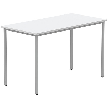 Astin Rectangular Table, 1200x600mm, White