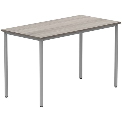 Astin Rectangular Table, 1200x600mm, Grey Oak