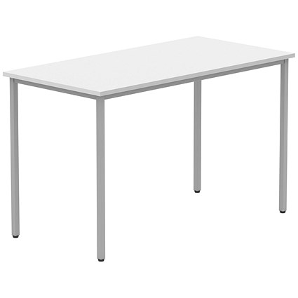 Polaris Rectangular Multipurpose Table, 1200x600mm, White