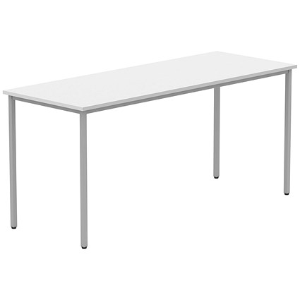 Polaris Rectangular Multipurpose Table, 1600x600mm, White