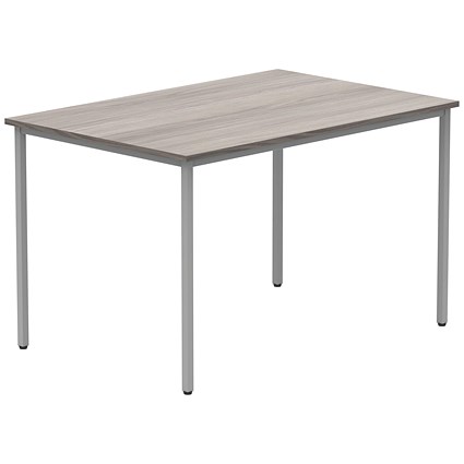 Polaris Rectangular Multipurpose Table, 1200x800mm, Grey Oak