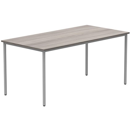 Polaris Rectangular Multipurpose Table, 1600x800mm, Grey Oak