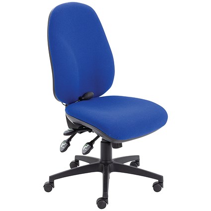 Arista High Back Ergonomic Task Chair, Blue