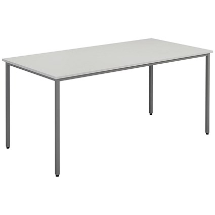 Jemini Rectangular Multipurpose Table, 1600x800mm, White