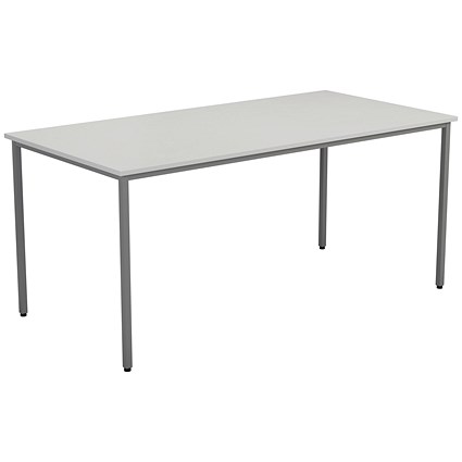 Jemini Rectangular Multipurpose Table, 1800x800mm, White