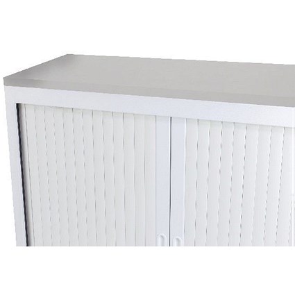 Talos Cupboard Wooden Top White W1000 x D450 x H25mm