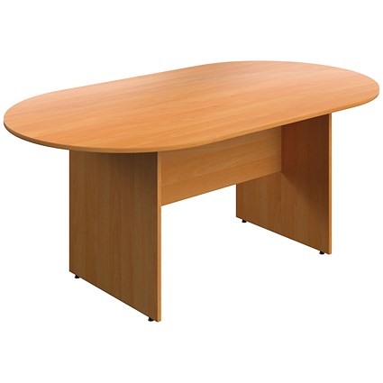 Serrion Boardroom Table, 1800mm, Beech