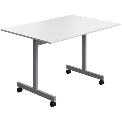 Serrion Rectangular Tilt Table, 1200x800mm, White