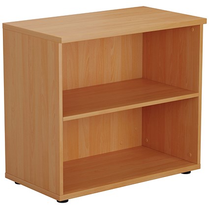 First Low Bookcase, 1 Shelf, 700mm High, Beech