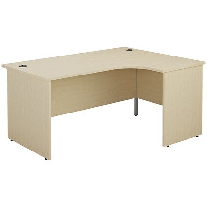 Jemini 1800mm Corner Desk, Right Hand, Panel End Leg, Maple Jemini 1800mm Corner Desk, Right Hand, Panel End Leg, Maple