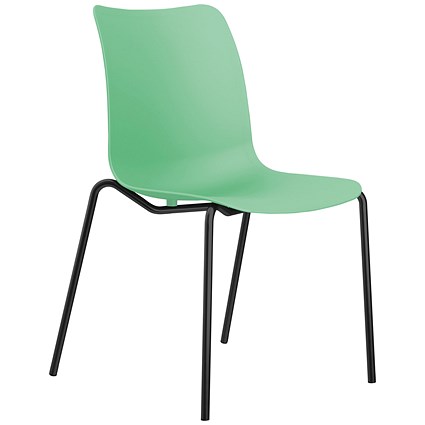 Jemini Flexi 4 Leg Chair, Green Jemini Flexi 4 Leg Chair, Green