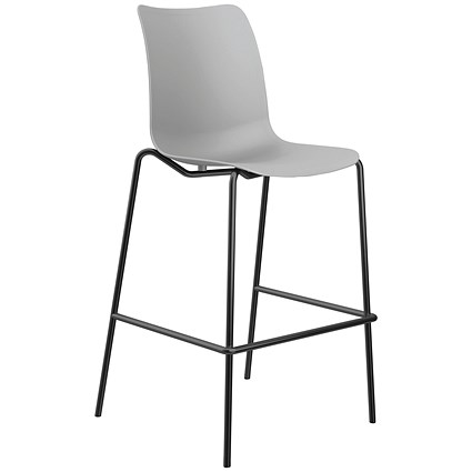 Jemini Flexi High Stool, Grey Jemini Flexi High Stool, Grey