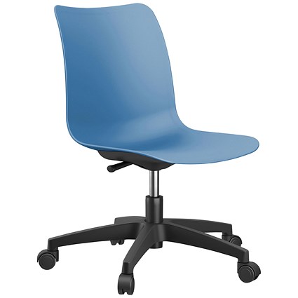 Jemini Flexi Swivel Chair, Blue