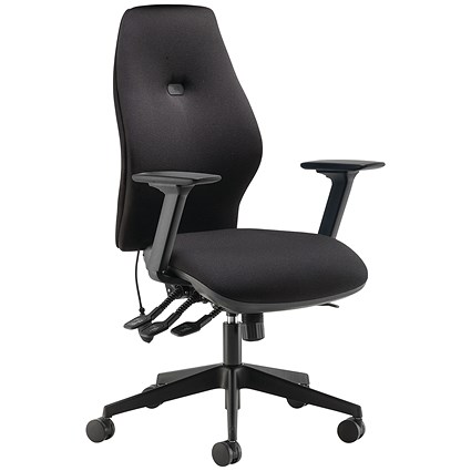 Cappela Leo Deluxe High Back Posture Chair, Black Cappela Leo Deluxe High Back Posture Chair, Black