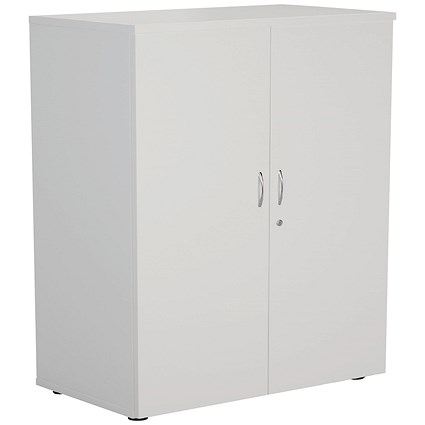 FF First Wooden Storage Cupboard 1000mm White