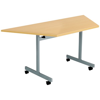 Jemini Trapezoidal Tilt Table, 1600mm, Oak