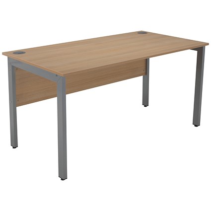 Desk silver on sale legs