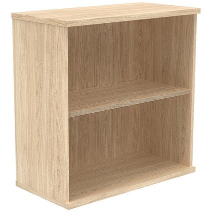 Astin Low Bookcase, 1 Shelf, 816mm High, Oak Astin Low Bookcase, 1 Shelf, 816mm High, Oak