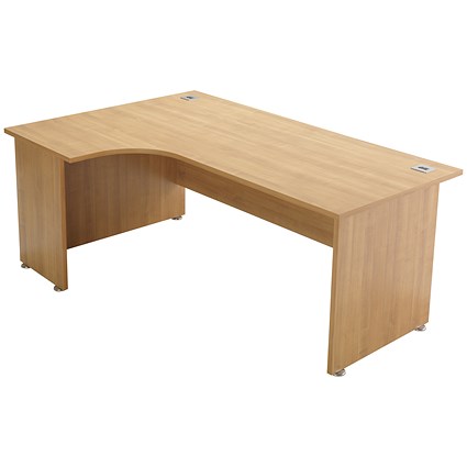 Avior Executive Corner Desk, Left-Hand, 1800mm Wide, Ash