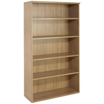 Avior Tall Bookcase, 1800mm High, Ash
