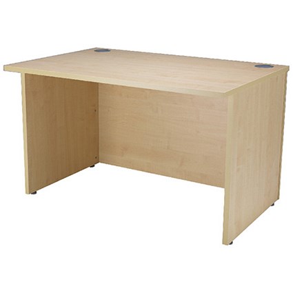 Jemini Reception Desk / 1200mm Wide / Maple