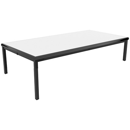 Jemini T-Table Multipurpose Classroom Table, 1200x600x460mm, Flat Pack, Grey/Black