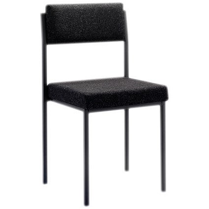 FF First Stacking Chair Charcoal