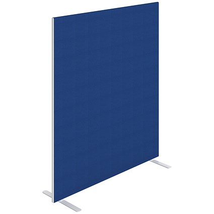 Jemini Floor Standing Screen, 1400x1600mm, Blue