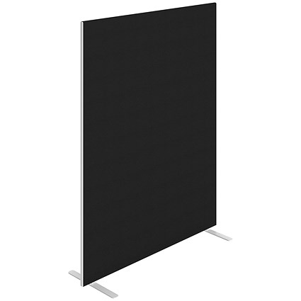 Jemini Floor Standing Screen, 1400x1800mm, Black