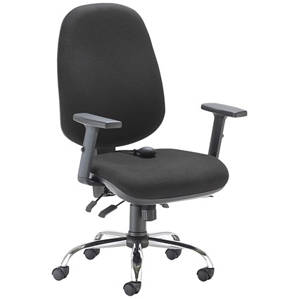 Arista Aire High Back Ergonomic Maxi Chair, Black