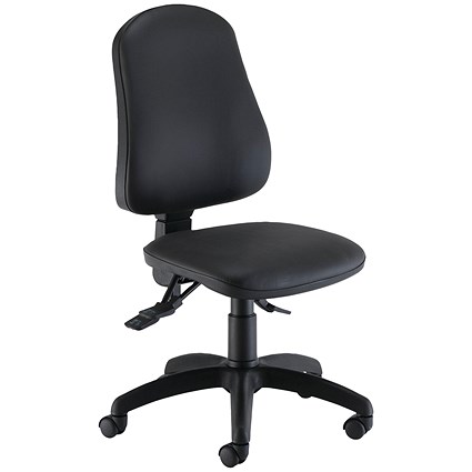 Jemini Intro Posture Chair, Polyurethane, Black