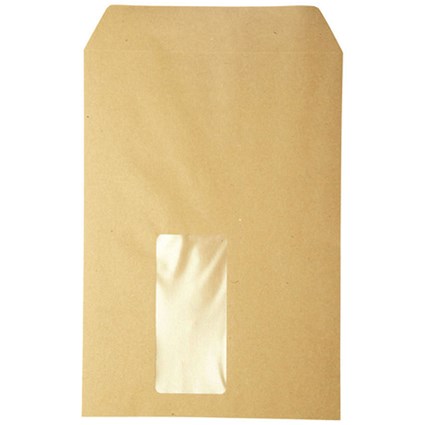 Q-Connect C5 Envelopes, Window, Peal and Seal, 115gsm, White, Pack of 500 Q-Connect C5 Envelopes, Window, Peal and Seal, 115gsm, White, Pack of 500