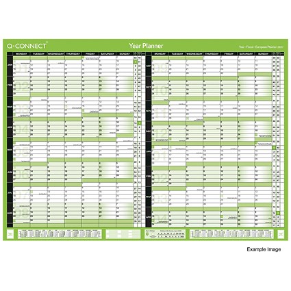 Q-Connect 16 Month Planner A1 2027-28