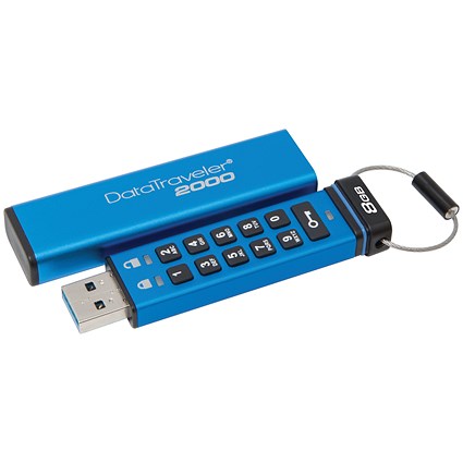 Kingston DataTraveler 2000 8GB USB Flash Drive