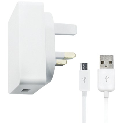 Reviva Micro USB Cable and USB Mains Charger 22470VO11