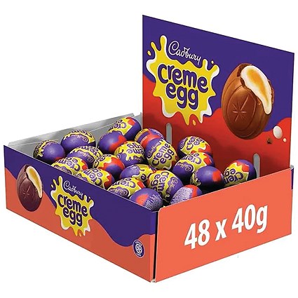 Cadbury Creme Eggs 40g (Pack of 48)
