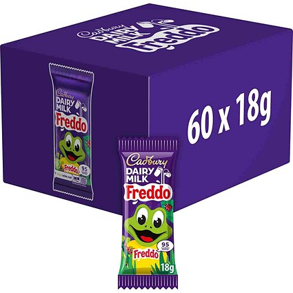 Cadbury Dairy Milk Freddo Chocolate Bar Pack of 60