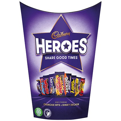 Cadbury Heroes Individual Treat Tub