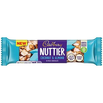 Cadbury Nuttier Coconut Almond 40g (Pack of 15)
