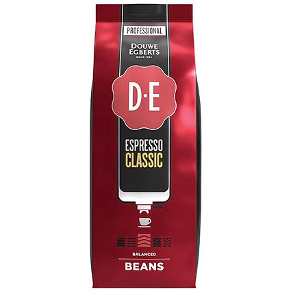 Douwe Egberts Espresso Classic Coffee Beans, 1kg