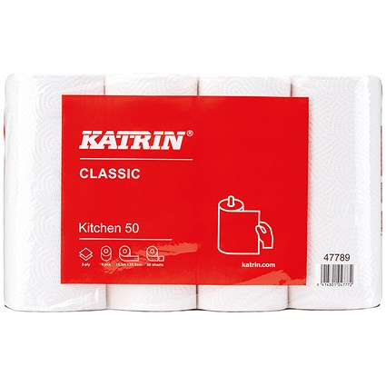 Katrin Classic Kitchen Roll 50 Sheet (Pack of 32)