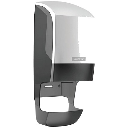 Katrin System Toilet Roll Dispenser with Core Catcher, White
