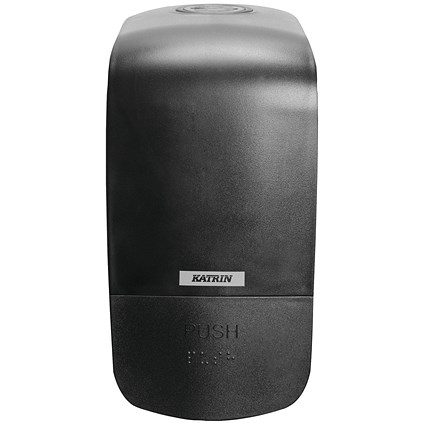 Katrin Inclusive Soap Dispenser Black 500ml 92186 - Cartridge System