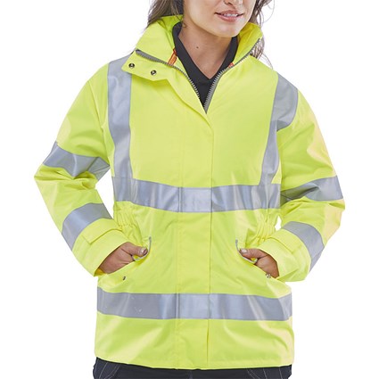 Beeswift Ladies Executive Hi-Viz Jacket, Saturn Yellow, Medium